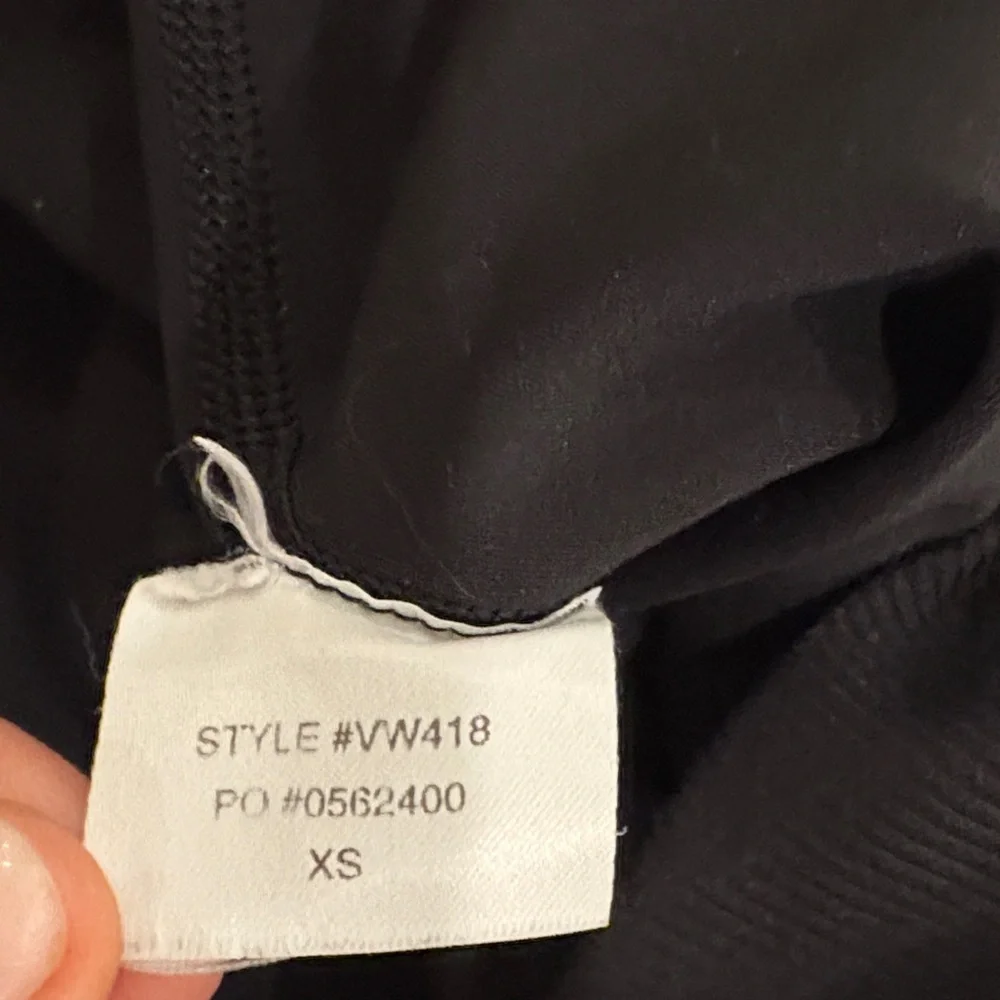 Vuori Women's Classic Black Track Pants - Picture 2 of 2